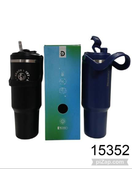 Imagen de VASO TERMICO DISCOVERY 1.2LT C/DOBLE PICO Y MANIJA 8.26
